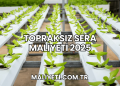 Topraksız Sera Maliyeti 2025