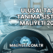 Ulusal Taşıt Tanıma Sistemi Maliyeti 2025