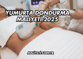 Yumurta Dondurma Maliyeti 2025