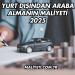 Yurt Dışından Araba Almanın Maliyeti 2025