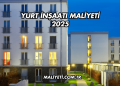 Yurt İnşaatı Maliyeti 2025
