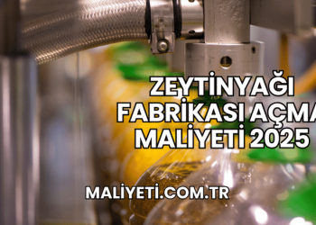 Zeytinyağı Fabrikası Açma Maliyeti 2025