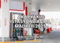 Akaryakıt İstasyonu Açma Maliyeti 2025