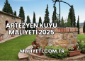Artezyen Kuyu Maliyeti 2025