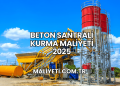 Beton Santrali Kurma Maliyeti 2025
