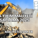 Bina Yıkım Maliyeti Hesaplama 2025