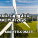 Bir Rüzgar Gülü Maliyeti 2025