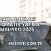 Arka Camları Otomatik Yapma Maliyeti 2025