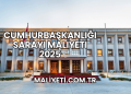 Cumhurbaşkanlığı Sarayı Maliyeti 2025