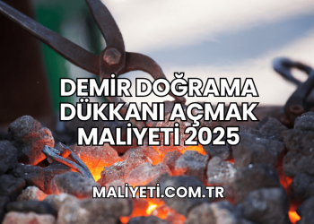 Demir Doğrama Dükkanı Açmak Maliyeti 2025