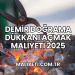 Demir Doğrama Dükkanı Açmak Maliyeti 2025