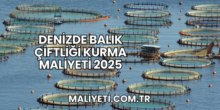 Denizde Balık Çiftliği Kurma Maliyeti 2025