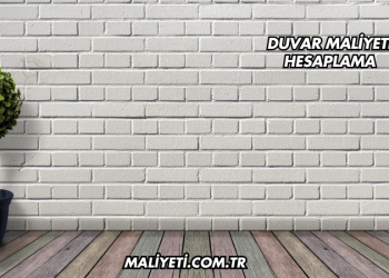 Duvar Maliyeti Hesaplama