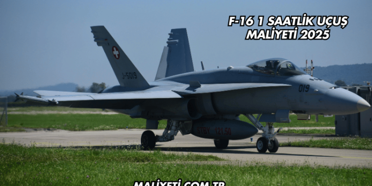 F-16 1 Saatlik Uçuş Maliyeti 2025