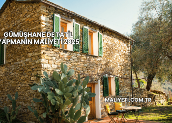 Gümüşhane'de Tatil Yapmanın Maliyeti 2025