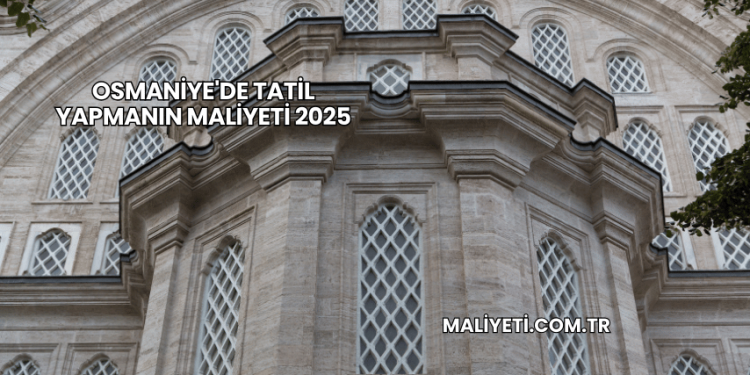Osmaniye'de Tatil Yapmanın Maliyeti 2025