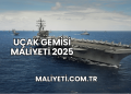 Uçak Gemisi Maliyeti 2025