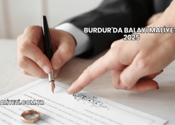 Burdur'da Balayı Maliyeti 2025