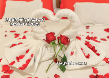Isparta'da Balayı Maliyeti 2025