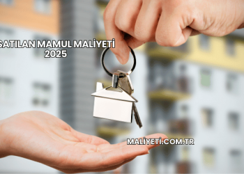 Satılan Mamul Maliyeti 2025