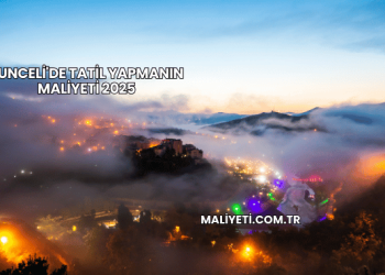 Tunceli'de Tatil Yapmanın Maliyeti 2025