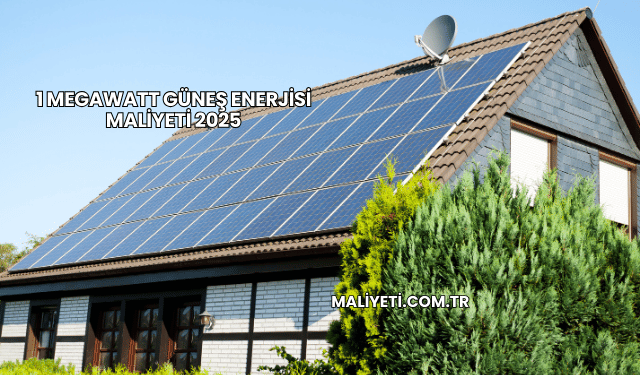 1 Megawatt Güneş Enerjisi Maliyeti 2025