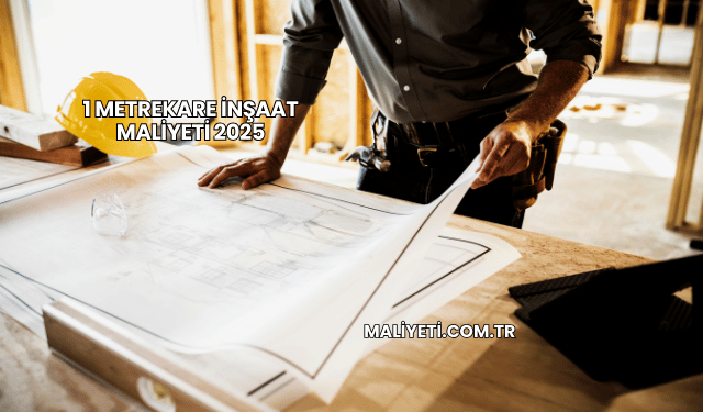 1 Metrekare İnşaat Maliyeti 2025