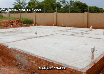 100 m2 Temel Maliyeti 2025