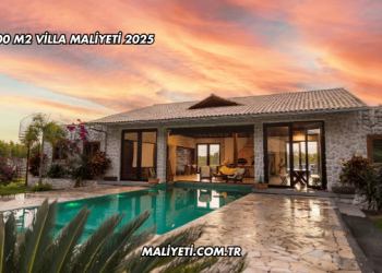 300 m2 Villa Maliyeti 2025