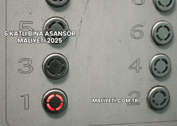 6 Katlı Bina Asansör Maliyeti 2025