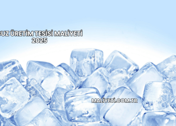 Buz üretim tesisi maliyeti 2025