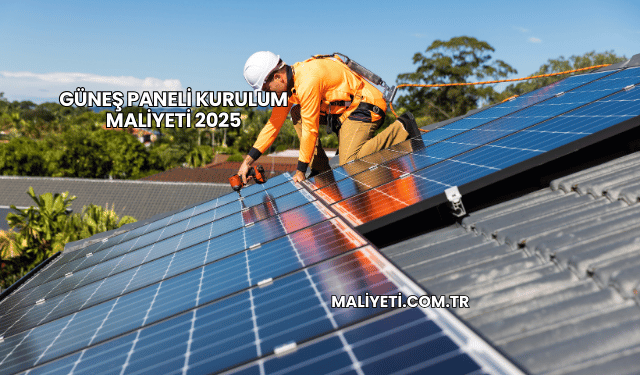 Güneş Paneli Kurulum Maliyeti 2025