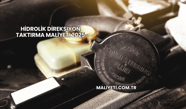 Hidrolik Direksiyon Taktırma Maliyeti 2025