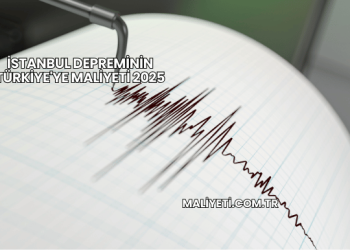 İstanbul Depreminin Türkiye'ye Maliyeti 2025