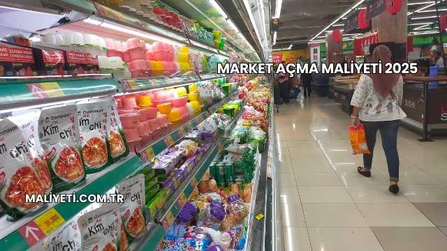Market Açma Maliyeti 2025