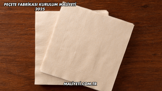 Peçete Fabrikası Kurulum Maliyeti 2025