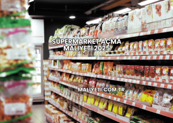 Süpermarket Açma Maliyeti 2025