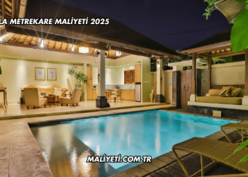 Villa Metrekare Maliyeti 2025