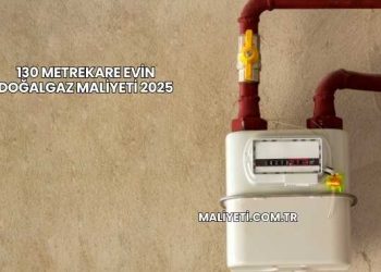 130 Metrekare Evin Doğalgaz Maliyeti 2025
