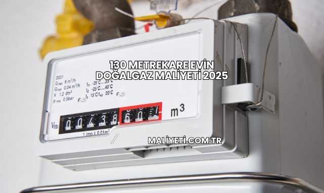 130 Metrekare Evin Doğalgaz Maliyeti 2025