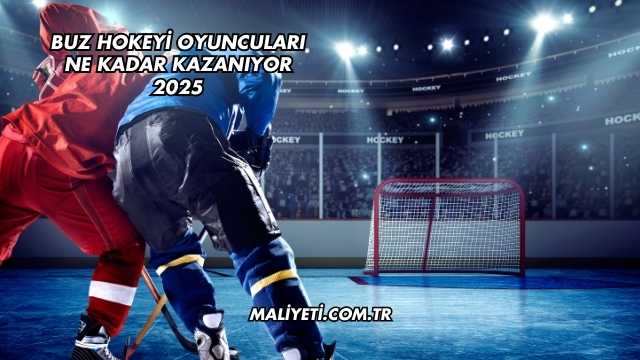 Buz Hokeyi Oyuncuları Ne Kadar Kazanıyor 2025