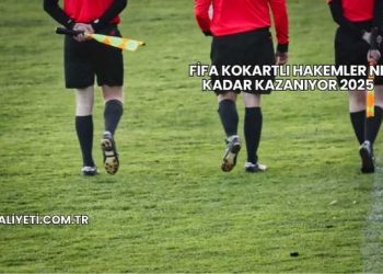 Fifa Kokartlı Hakemler Ne Kadar Kazanıyor 2025