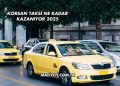 Korsan Taksi Ne Kadar Kazanıyor 2025