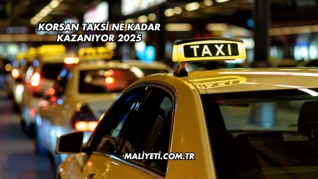 Korsan Taksi Ne Kadar Kazanıyor 2025