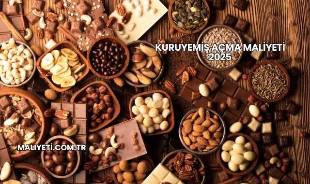 Kuruyemiş Açma Maliyeti 2025