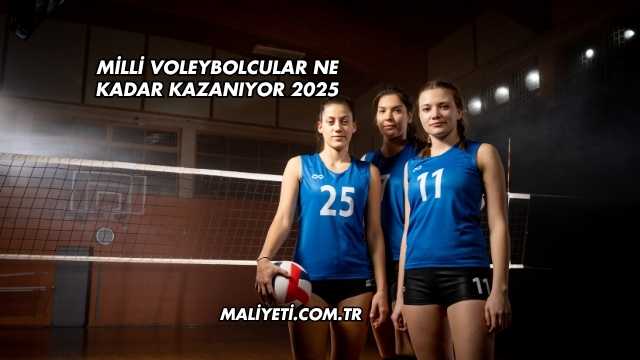 Milli Voleybolcular Ne Kadar Kazanıyor 2025