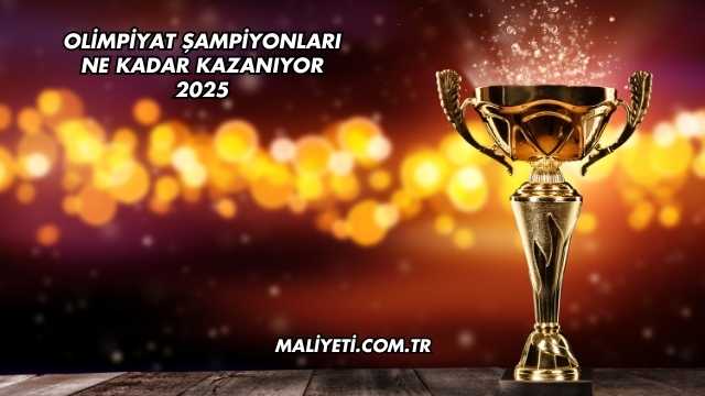 Olimpiyat Şampiyonları Ne Kadar Kazanıyor 2025