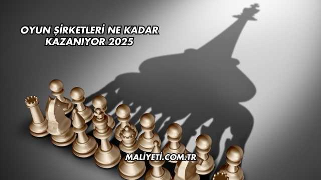 Oyun Şirketleri Ne Kadar Kazanıyor 2025