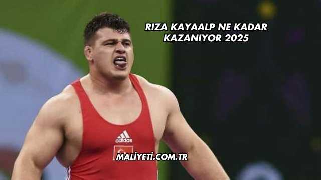 Rıza Kayaalp Ne Kadar Kazanıyor 2025