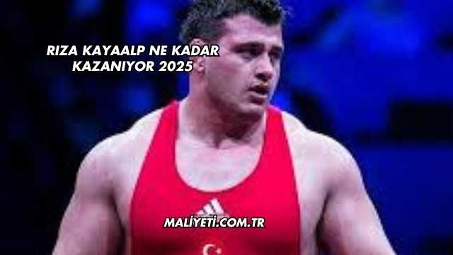 Rıza Kayaalp Ne Kadar Kazanıyor 2025